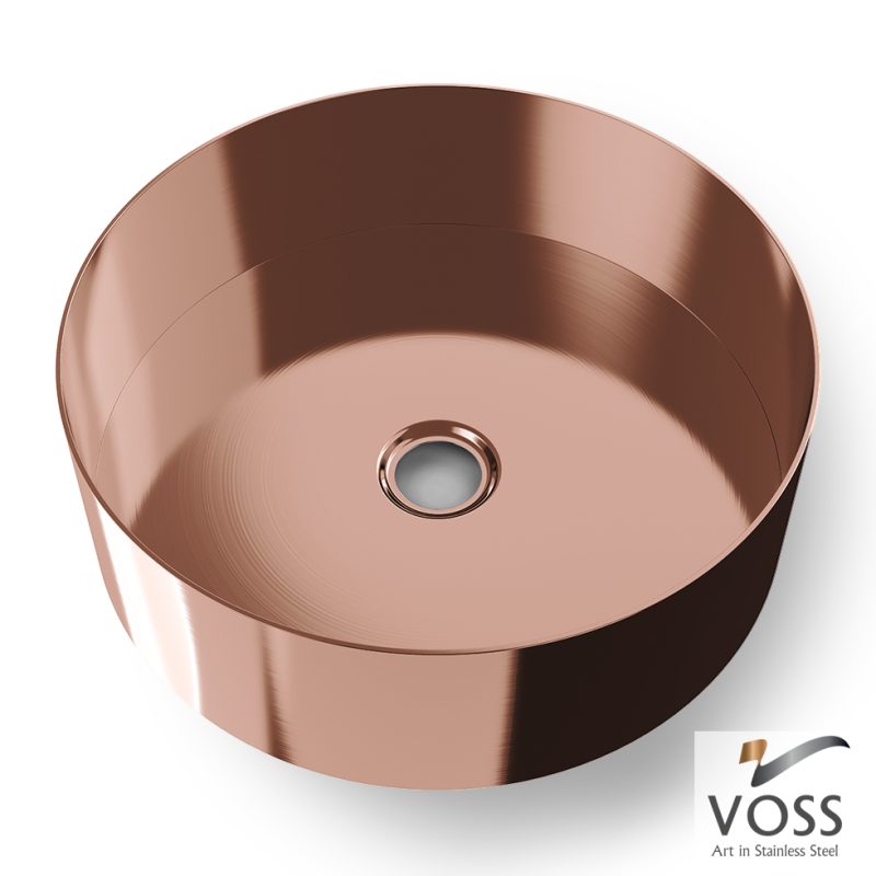 Νιπτήρας Milo Φ40 voss Inox PVD