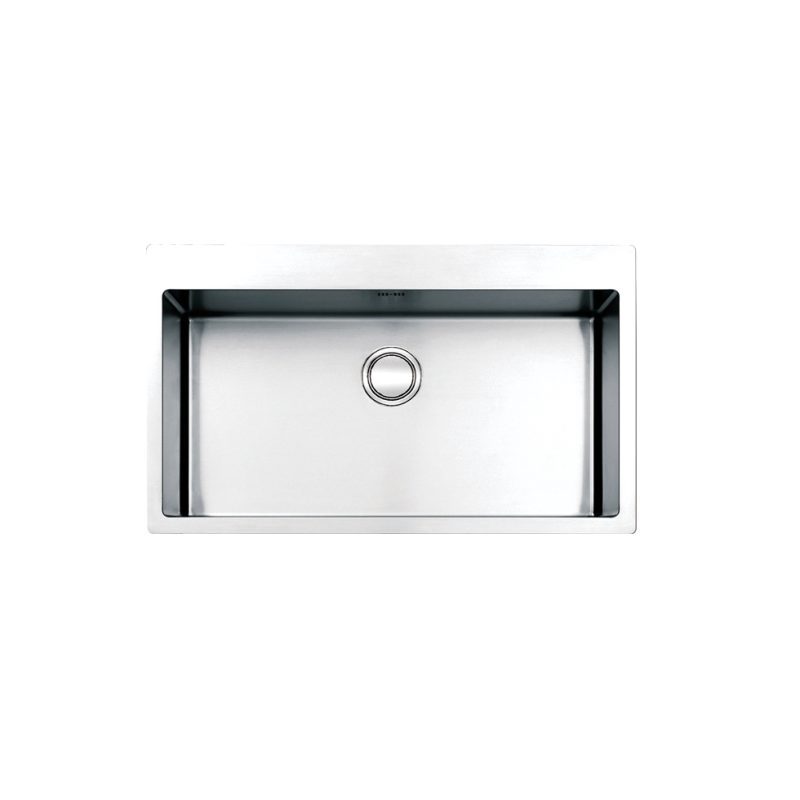 Νεροχύτης Κουζίνας Ανοξείδωτος Linear plus 77×51 Αpell Inox Λείο