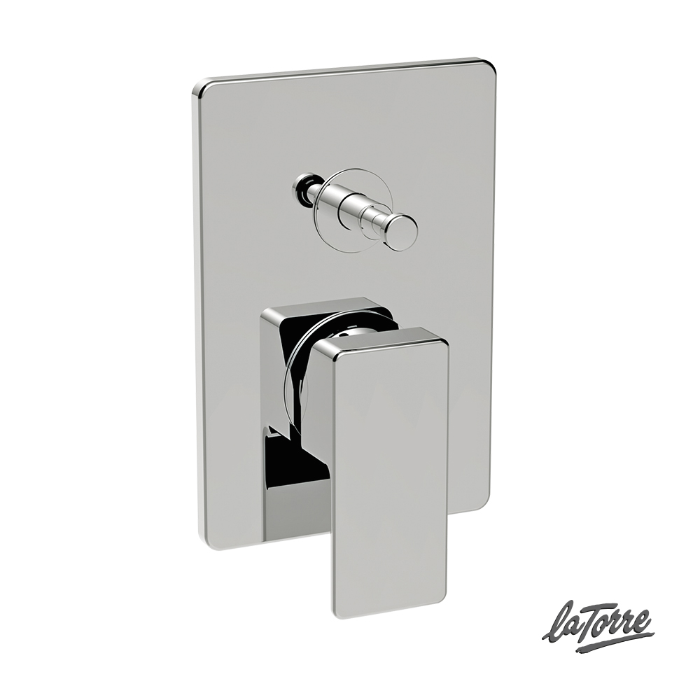 200-45050R16-100Μίκτης Εντοιχισμού 2 Εξόδων Profili La Torre Chrome