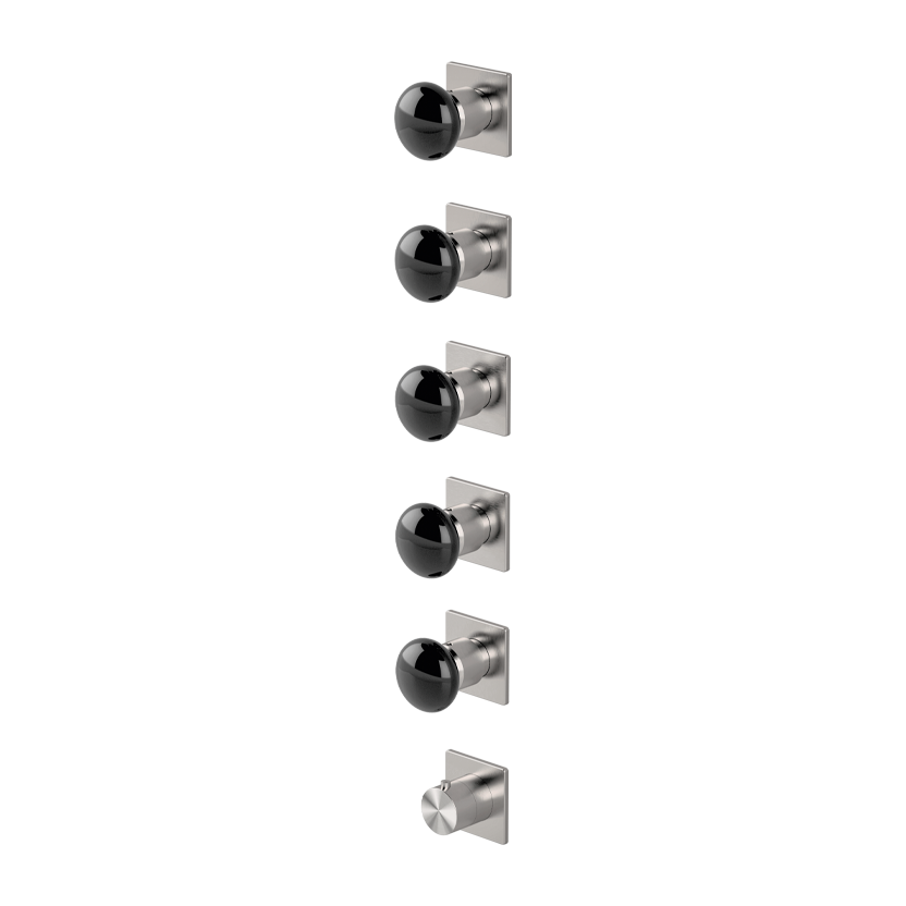 Thermostatic mixer with 5 manifoldsMIN58