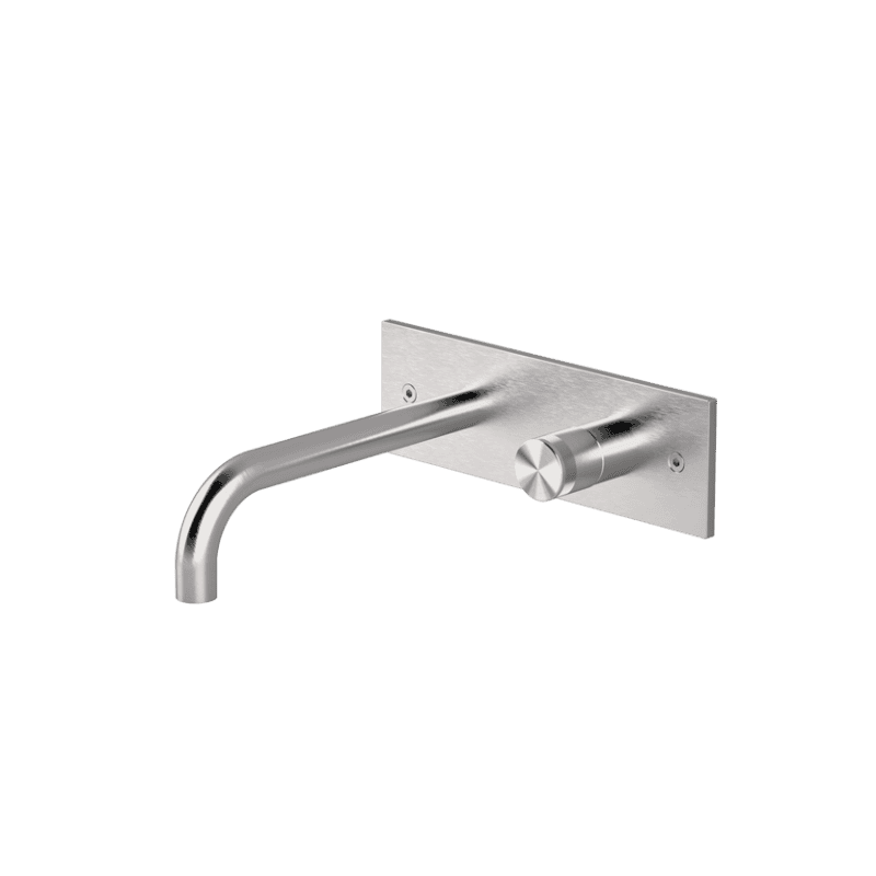 Wall-mounted basin mixer