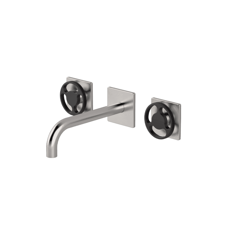 Wall-mounted basin tap