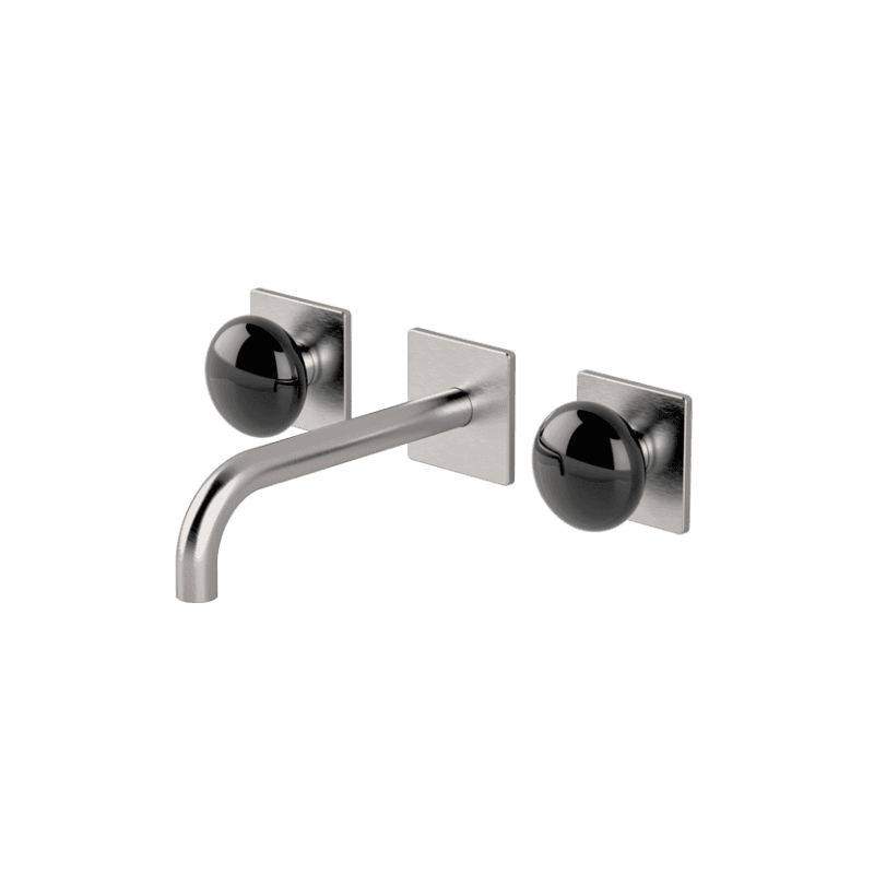 Wall-mounted basin tap