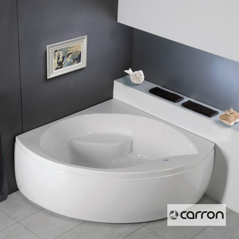 Μπανιέρα Ακρυλική Caronite TRANQUILITY 1300×1300, Carron Bath White